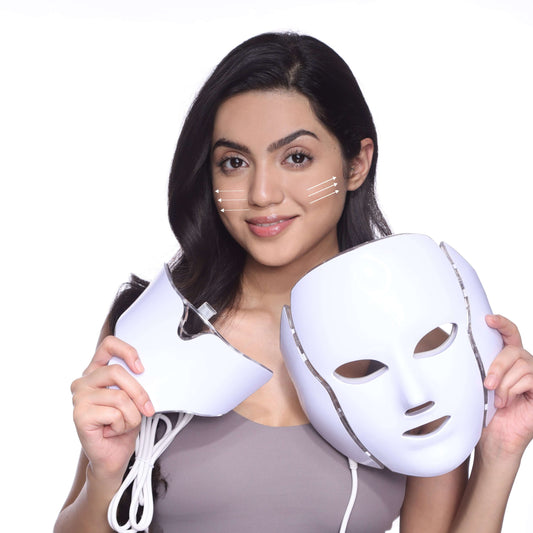 LED Facial Acne Removal Silicone Mask