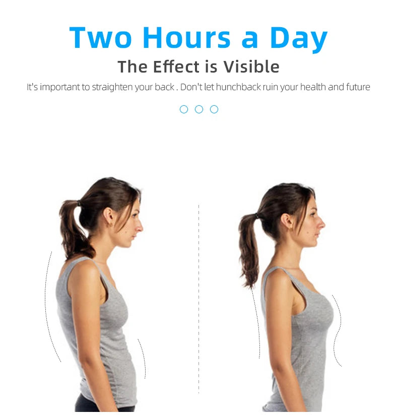Smart Posture Corrector with LCD Display