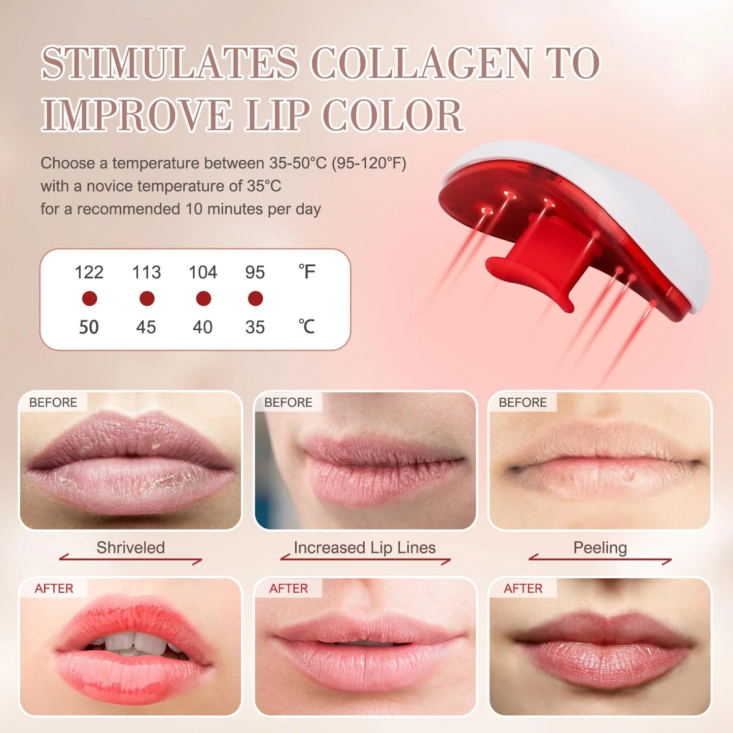 Lip Plumper and Eye Care Device